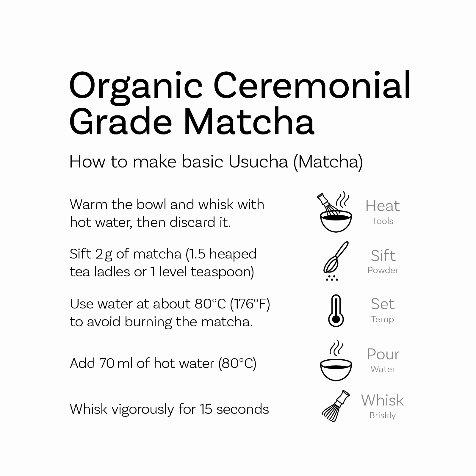 Organic Ceremonial Grade Matcha